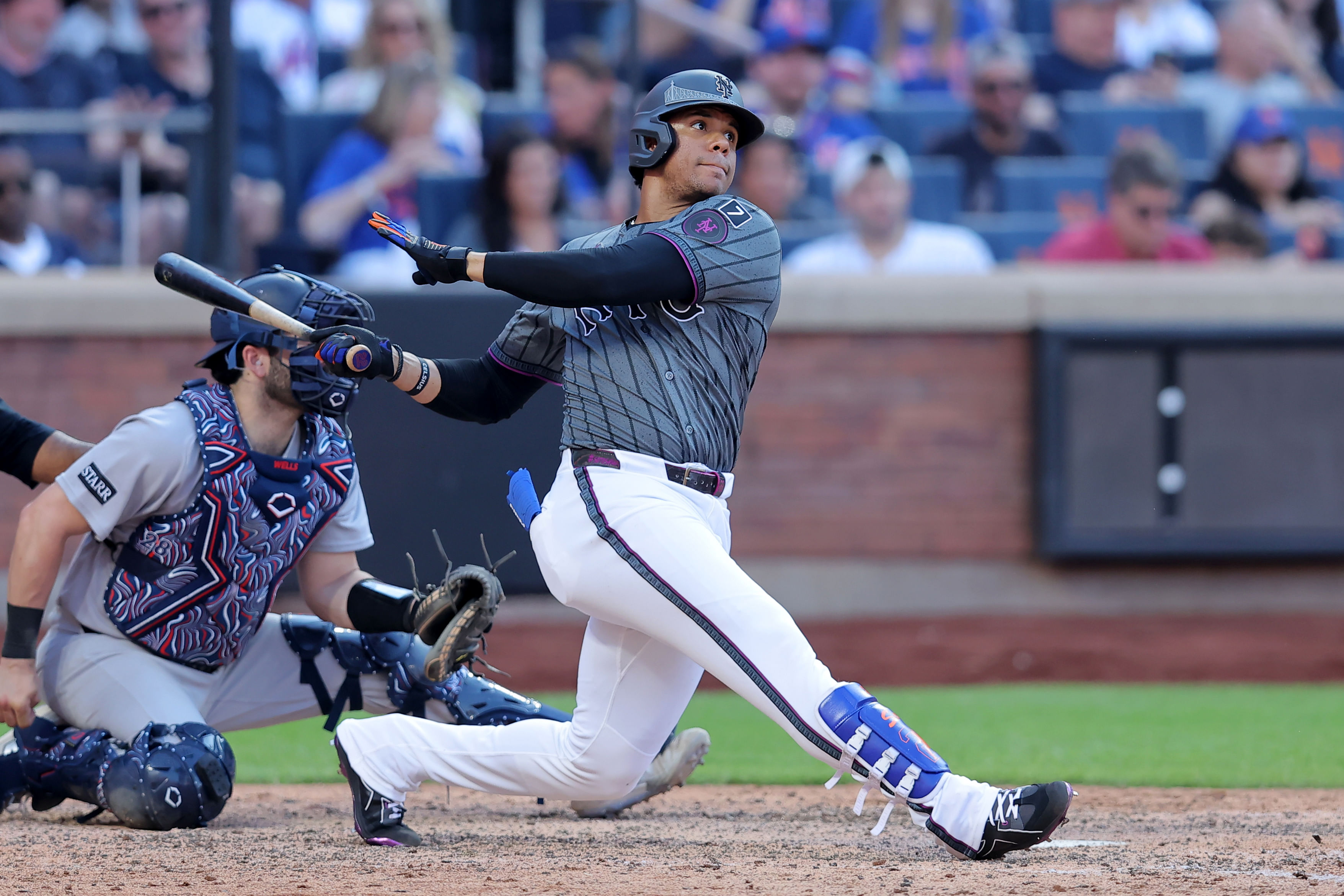 Juan Soto looks primed to crush one out today (Credits: IMAGN)